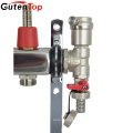 Gutentop 2018 Brass And Stainless Steel Manifold For Underfloor Heating For 1/2'' Pex